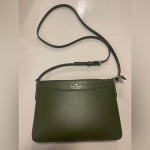 Kate Spade olive green crossbody